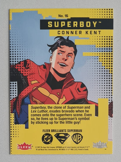 Superboy - 2025 Fleer Brilliants Superman #16
