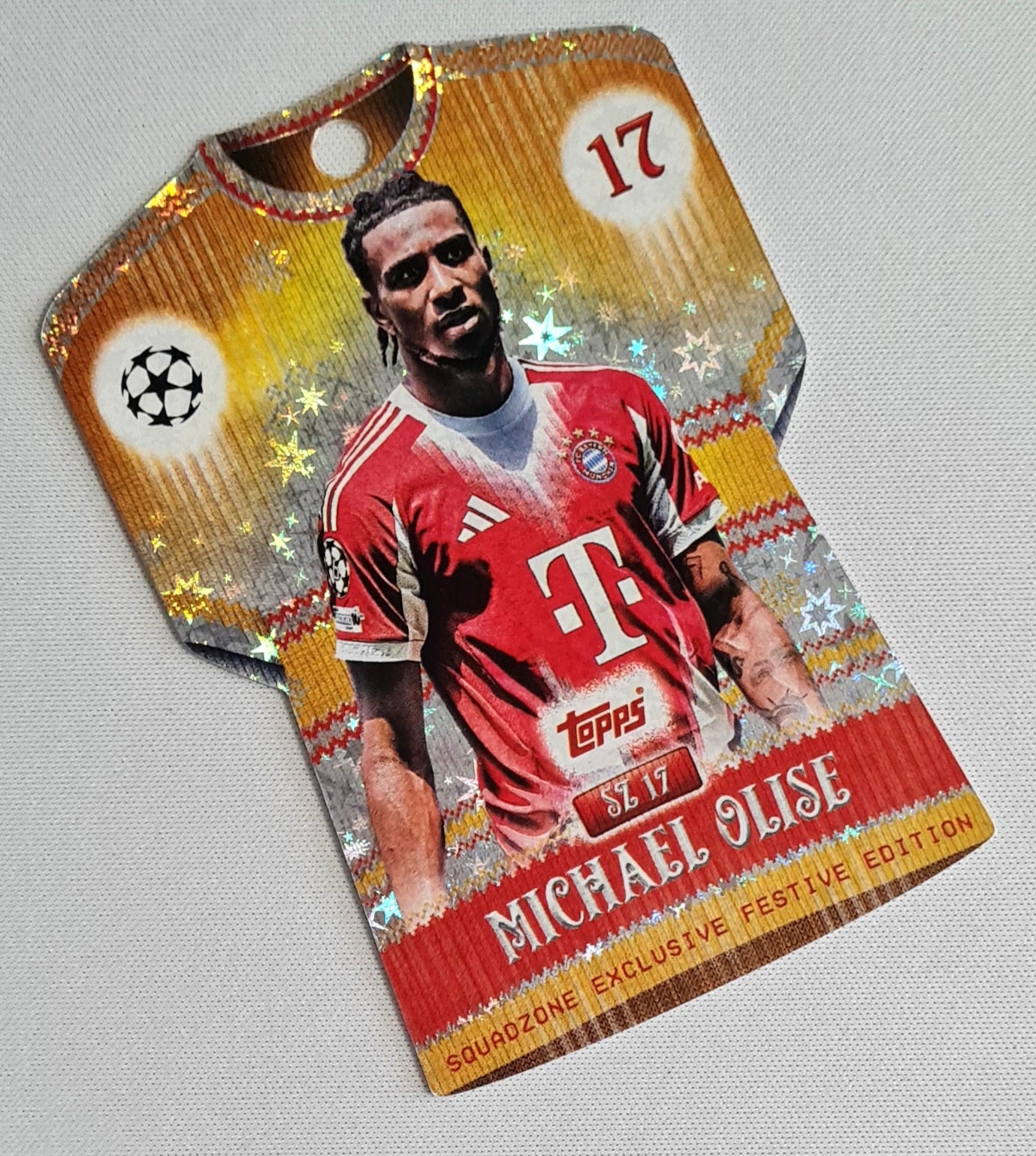 Michael Olise - 2025/26 Topps Match Attax Squadzone Exclusive #17 FC Bayern Munchen