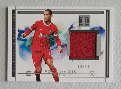 Virgil van Dijk - 2023/24 Panini Impeccable Premier League Soccer Illustrious Materials Patch #IL-VVS Liverpool FC