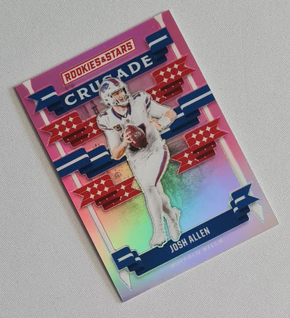 Josh Allen - 2024 Rookies & Stars Crusade Pink /75 #C-JAN Buffalo Bills