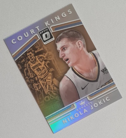 Nikola Jokic - 2017/18 Panini Donruss Optic Court Kings Prizm #40 Denver Nuggets
