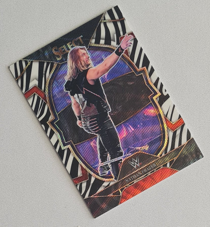Nathan Frazer - 2023 Panini Select WWE Zebra Prizm #65