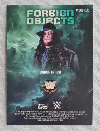 Undertaker - 2025 Topps Universe WWE Foreign Objects #FOB-10