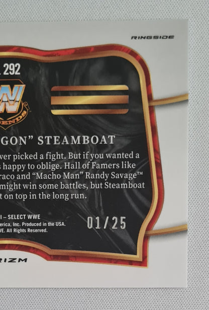 Ricky "The Dragon" Steamboat - 2023 Panini Select WWE Tie-Die Ringside /25 #292