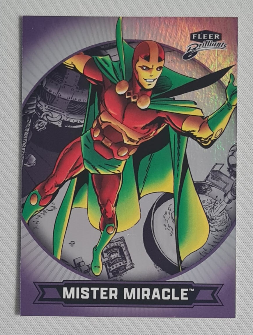 Mister Miracle - 2025 Fleer Brilliants Superman Purple #38