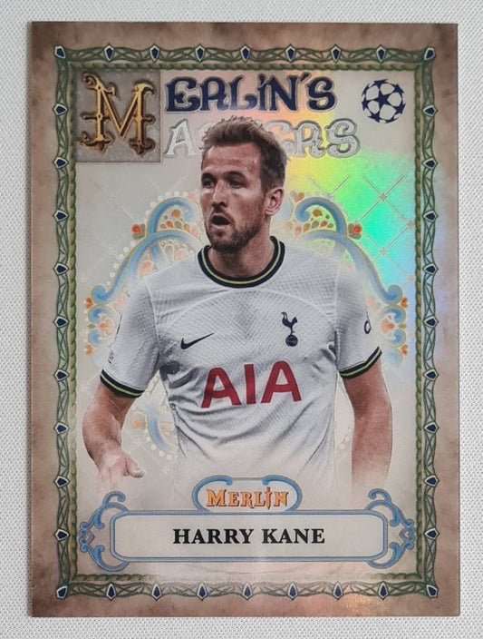Harry Kane - 2022/23 Topps Merlin UEFA Soccer Merlin's Masters #MM-15 Tottenham Hotspurs