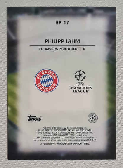 Philipp Lahm - 2025/26 Topps UCC Home Advantage #HP-17 Bayern Munchen