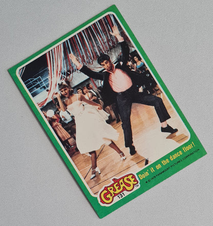 Grease - 1978 Topps Series 2 Doin It On The Dance Floor! #131