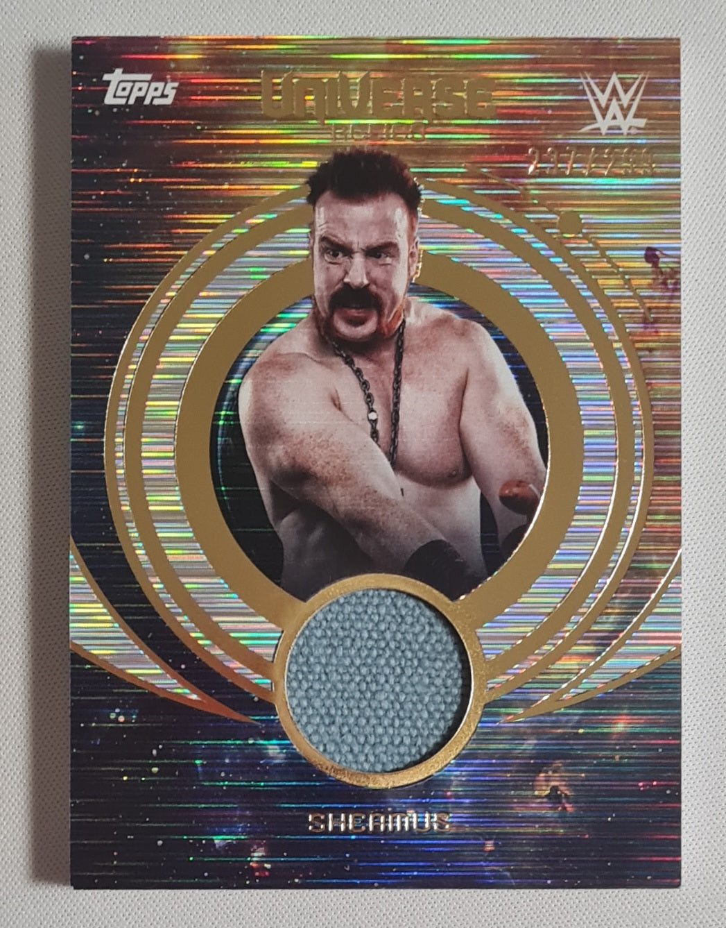 Sheamus - 2025 Topps Universe WWE Relics /299 #UNR-SMS