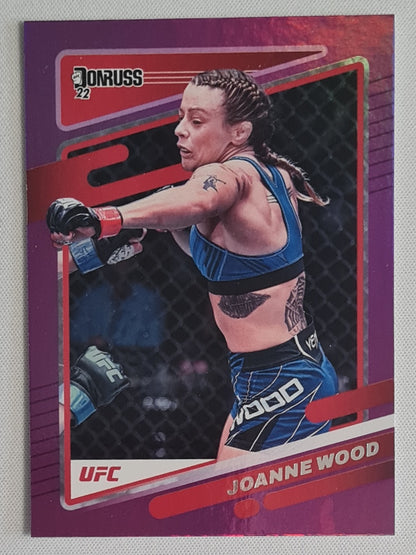 Joanne Wood - 2022 Panini Donruss UFC Purple #2