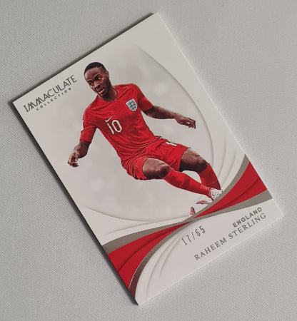 Raheem Sterling - 2018/19 Panini Immaculate /65 #15 England