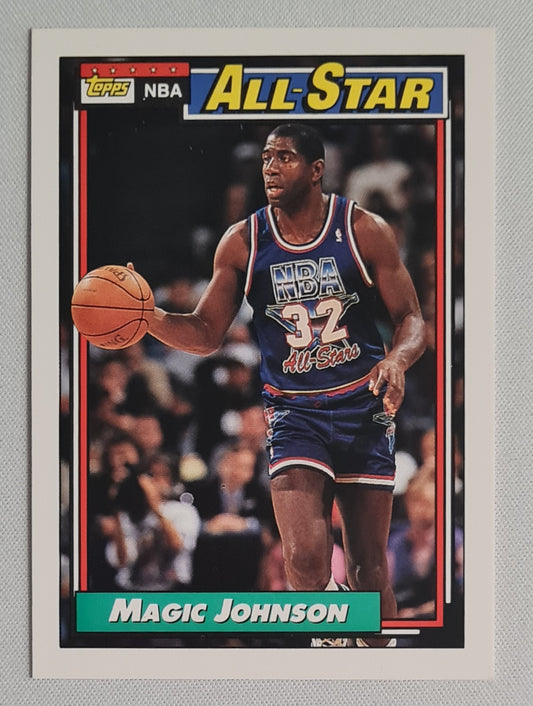 Magic Johnson - 1991 Topps All Star NBA #126 West