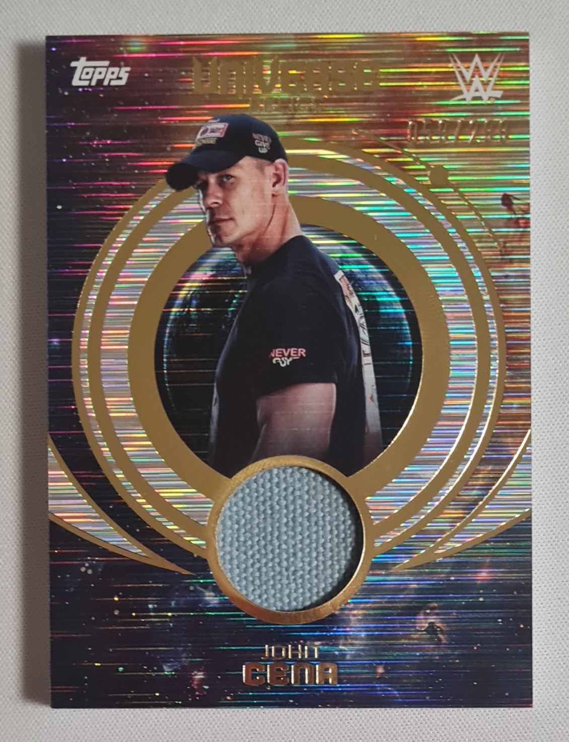 John Cena - 2025 Topps Universe WWE Relic /299 #UNR-JCE