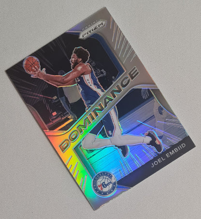 Joel Embiid - 2020/21 Panini Prizm Dominance Prizm #11 Philadelphia 76ers