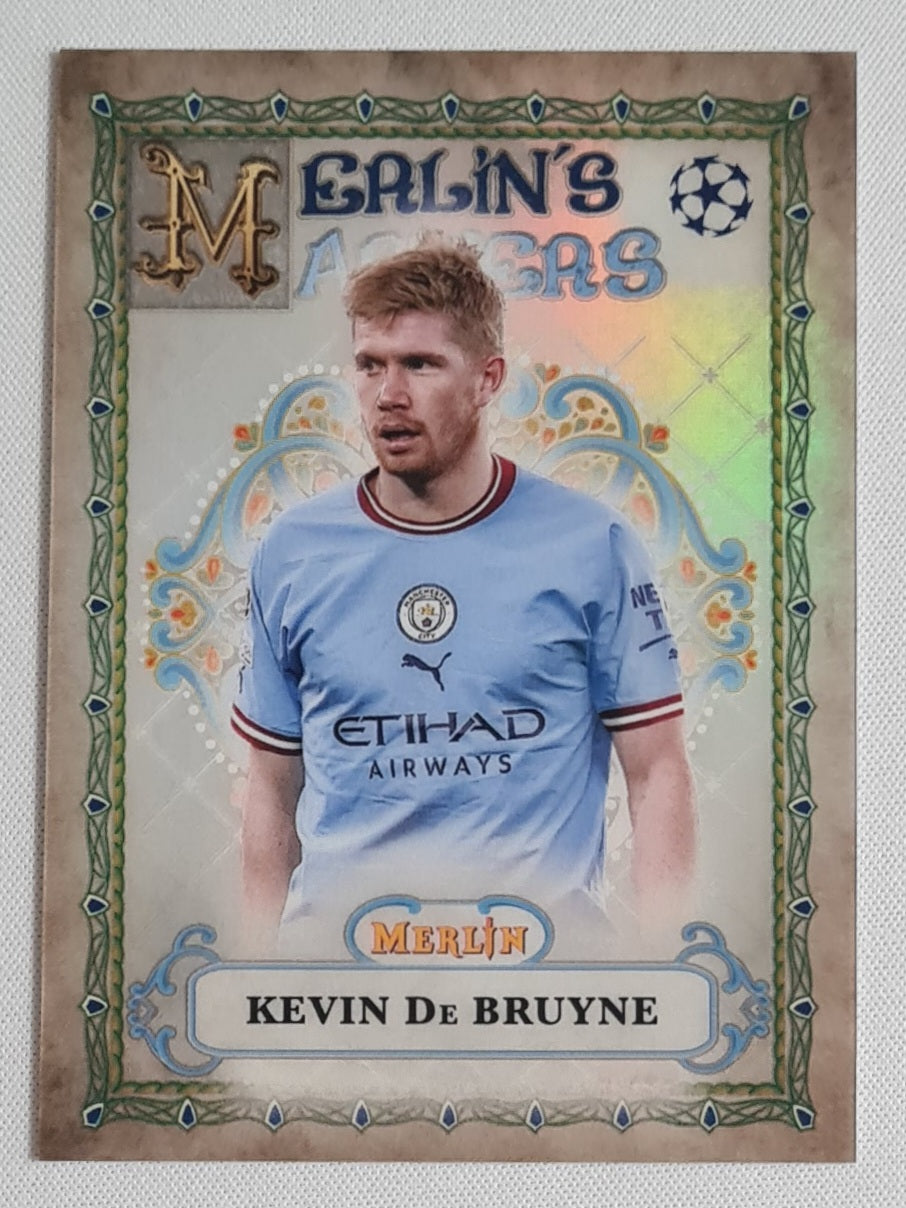 Kevin De Bruyne - 2022/23 Topps Merlin UEFA Soccer Merlin's Masters #MM-8 Manchester City