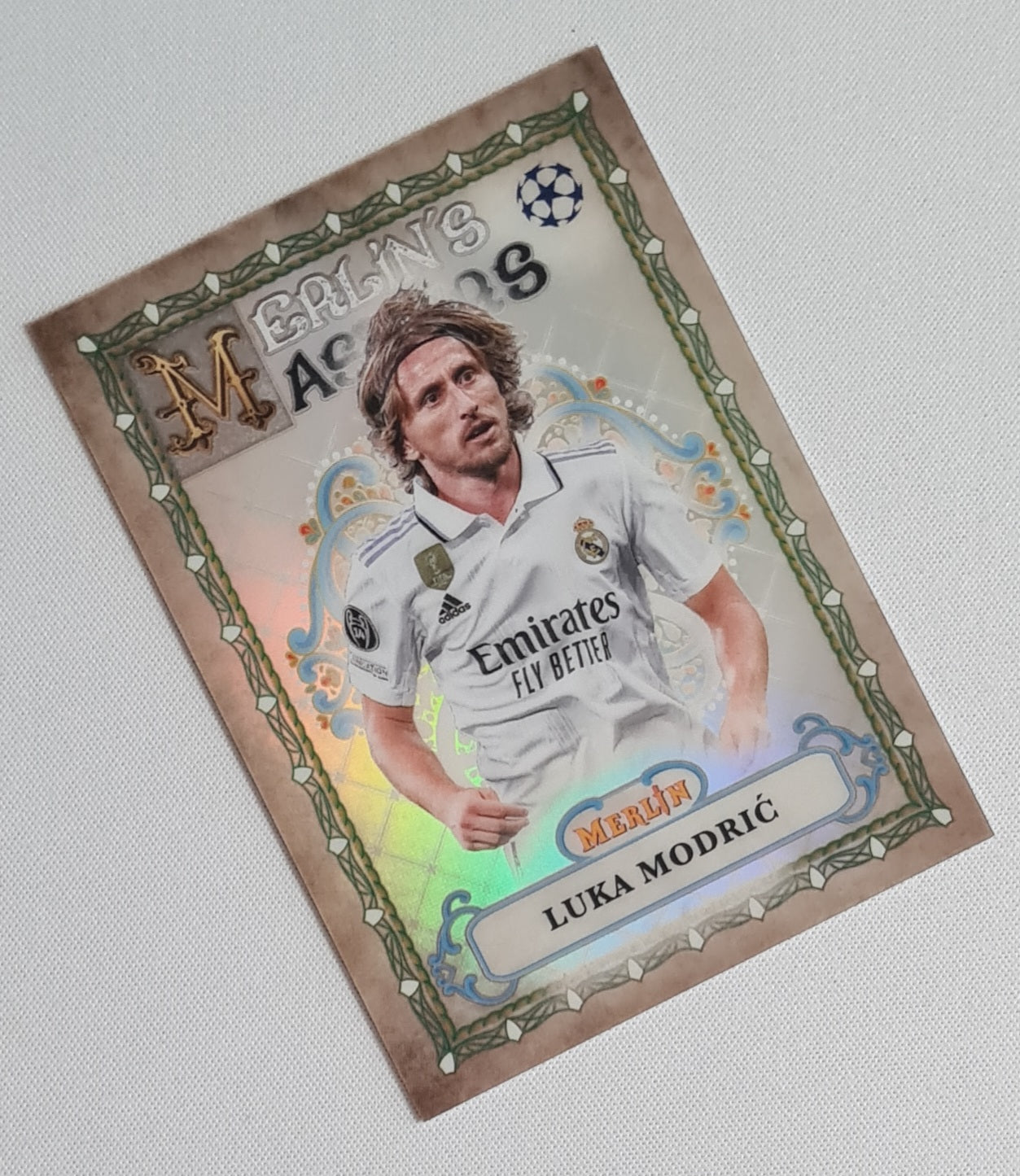 Luka Modrić - 2022/23 Topps Merlin UEFA Soccer Merlin's Masters #MM-13 Real Madrid C.F.