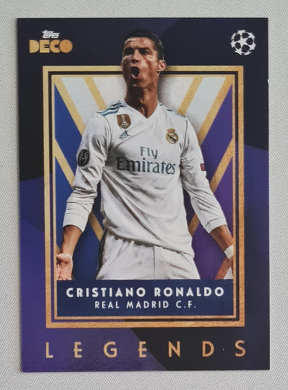 Cristiano Ronaldo - 2023/24 Topps Deco Soccer Legends Real Madrid CF