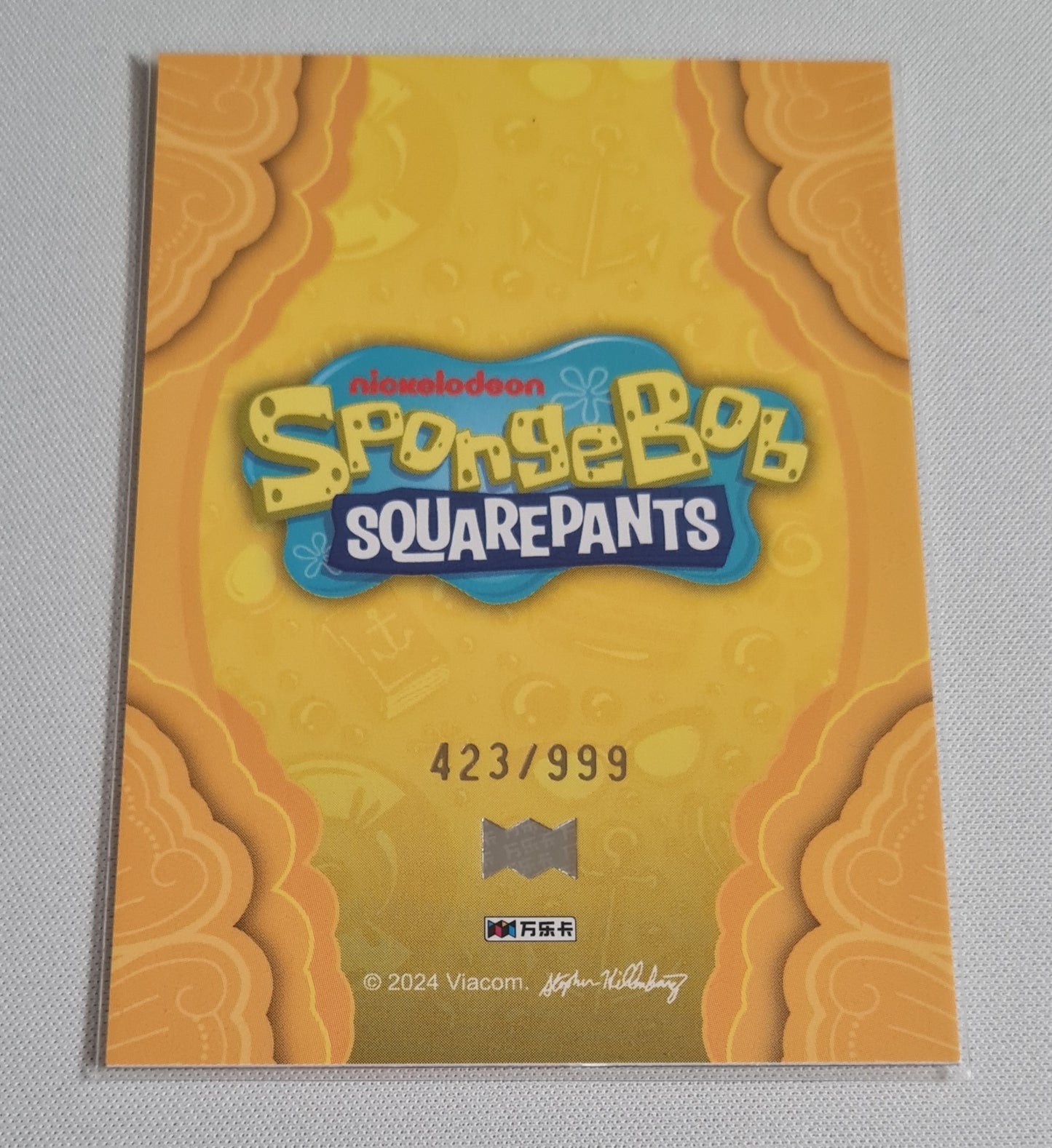 Spongebob Squarepants - 2024 Viacom Spongebob Squarepants /999 #WLSB2-SBR-15