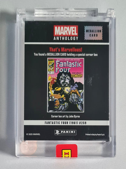 Fantastic Four - 2025 Panini Marvel Anthology Medallion Card #259