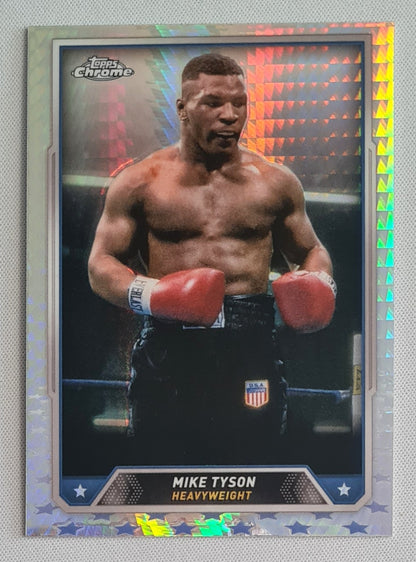 Mike Tyson - 2024 Topps Chrome Boxing Refractor #35