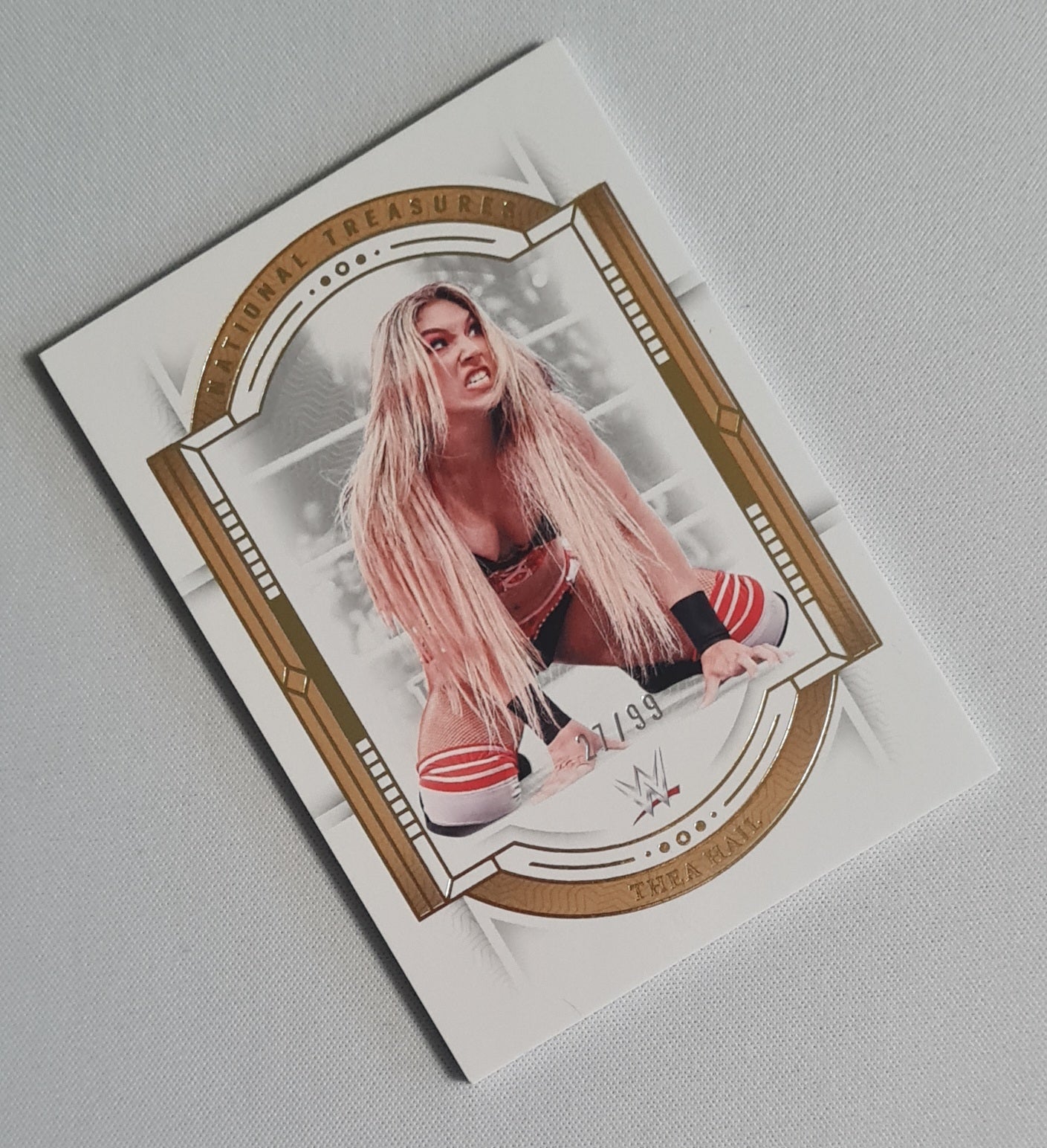 Thea Hail - 2024 Panini National Treasures Gold /99 #96