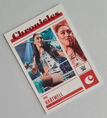 Indi Hartwell - 2023 Panini Chronicles WWE Red /199 #83