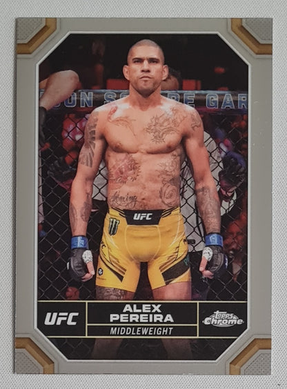Alex Pereira - 2024 Topps Chrome UFC #4