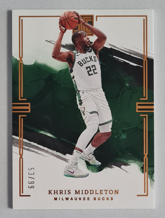 Khris Middleton - 2022/23 Panini Impeccable /99 #18 Milwaukee Bucks