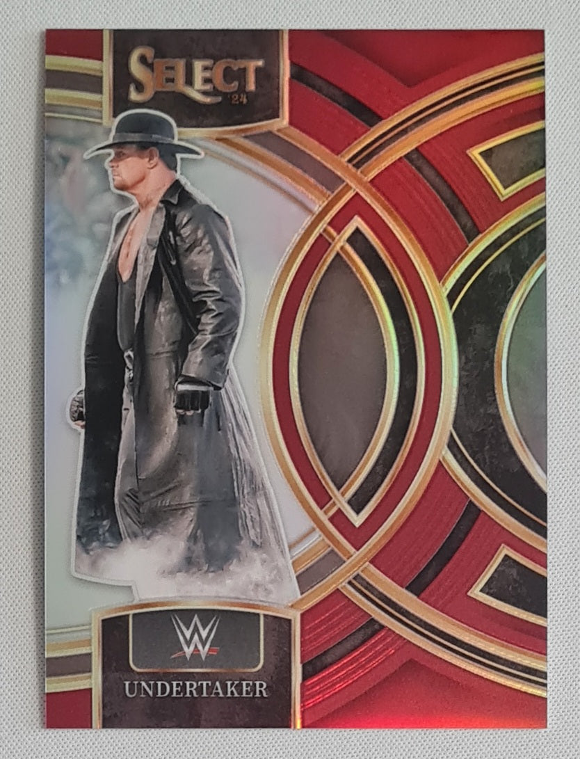 Undertaker - 2024 Panini Select WWE Premier Maroon /149 #158
