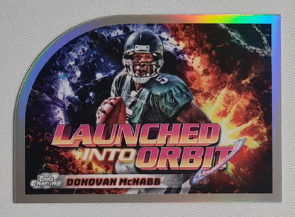 Donovan McNabb - 2024 Topps Chrome Launched Into Orbit #LIO-25 Philadelphia Eagles