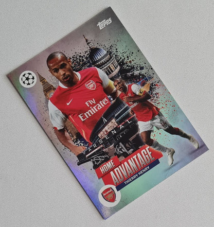 Thierry Henry - 2025/26 Topps UCC Home Advantage #HP-11 Arsenal FC
