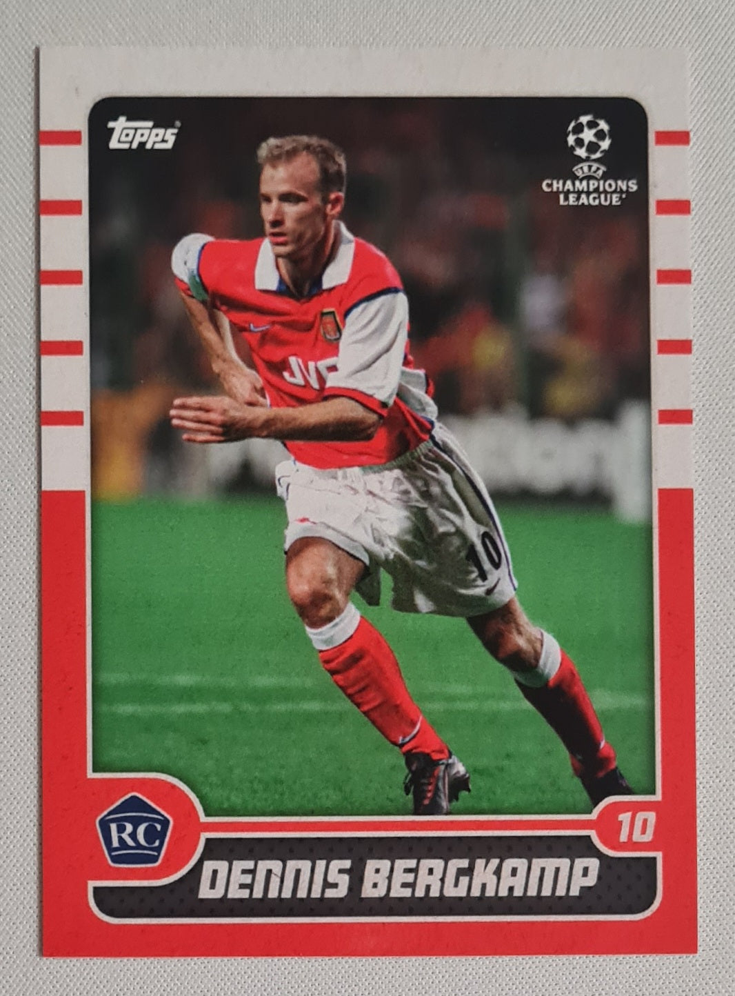 Dennis Bergkamp - 2024 Topps Lost Rookie Arsenal FC