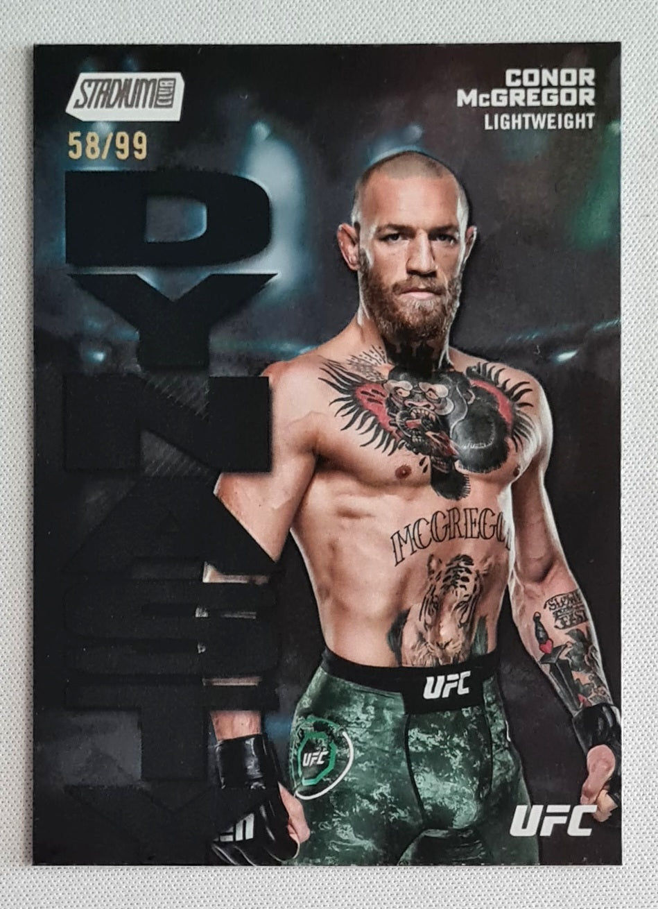 Conor McGregor - 2025 Topps Stadium Club Dynasty /99 #DD-13
