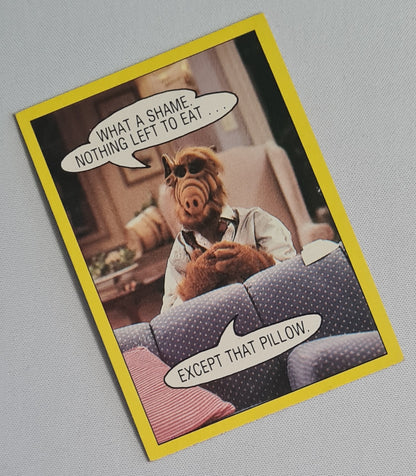 Alf "What a shame" - 1987 Topps #34