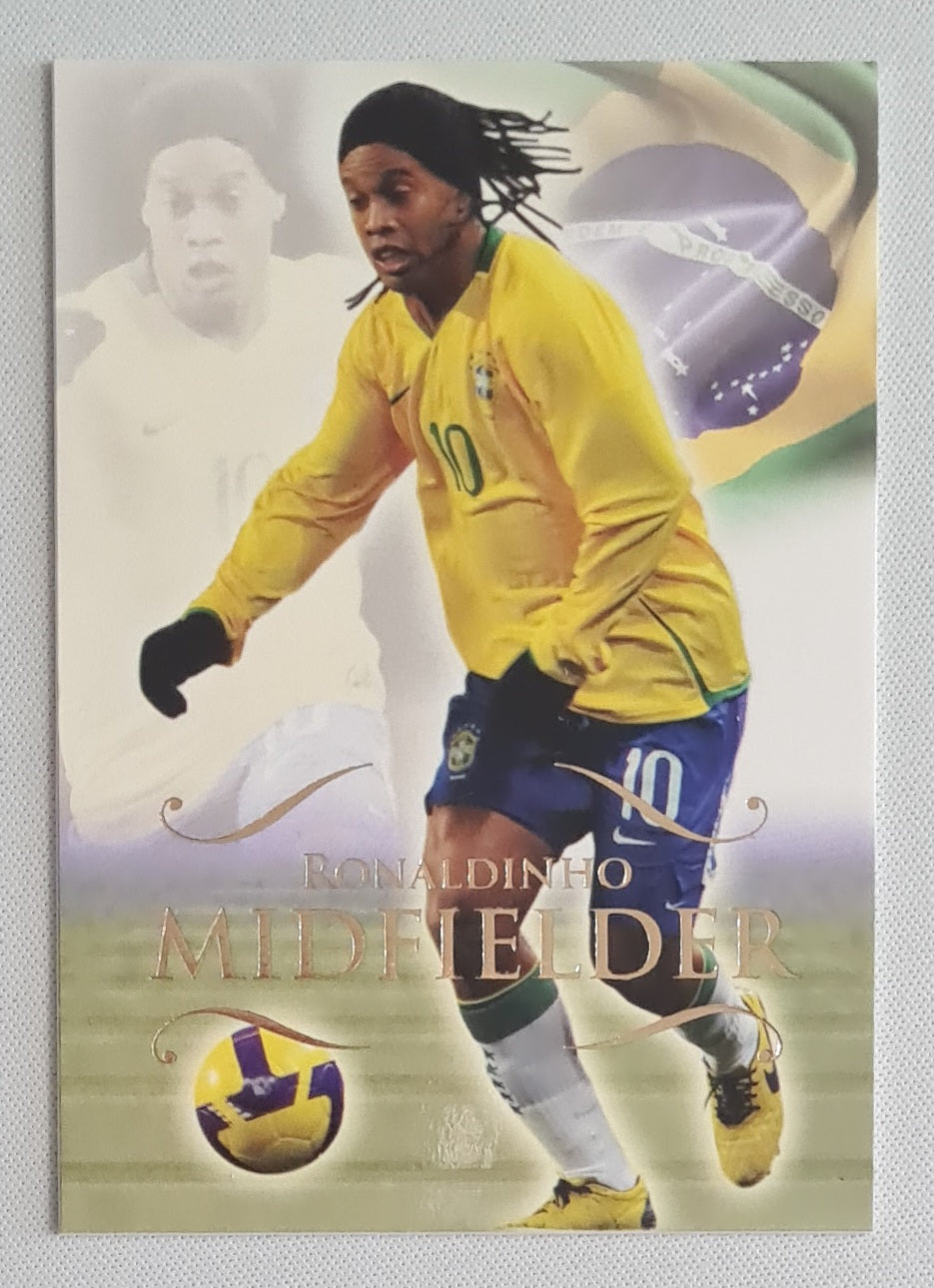 Ronaldinho - 2011 Futera Midfielder Brazil #106