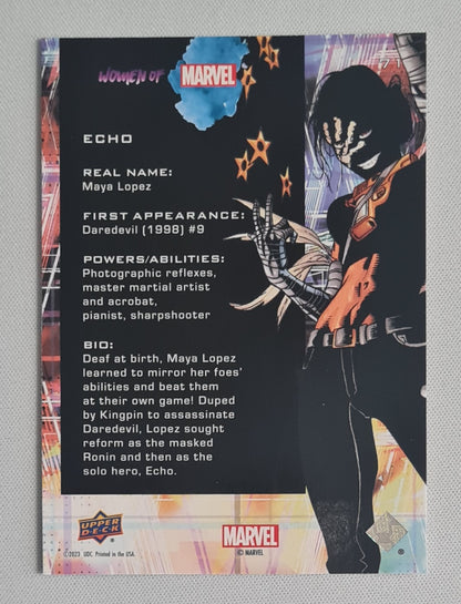 Echo - 2022 Upper Deck Women of Marvel #71