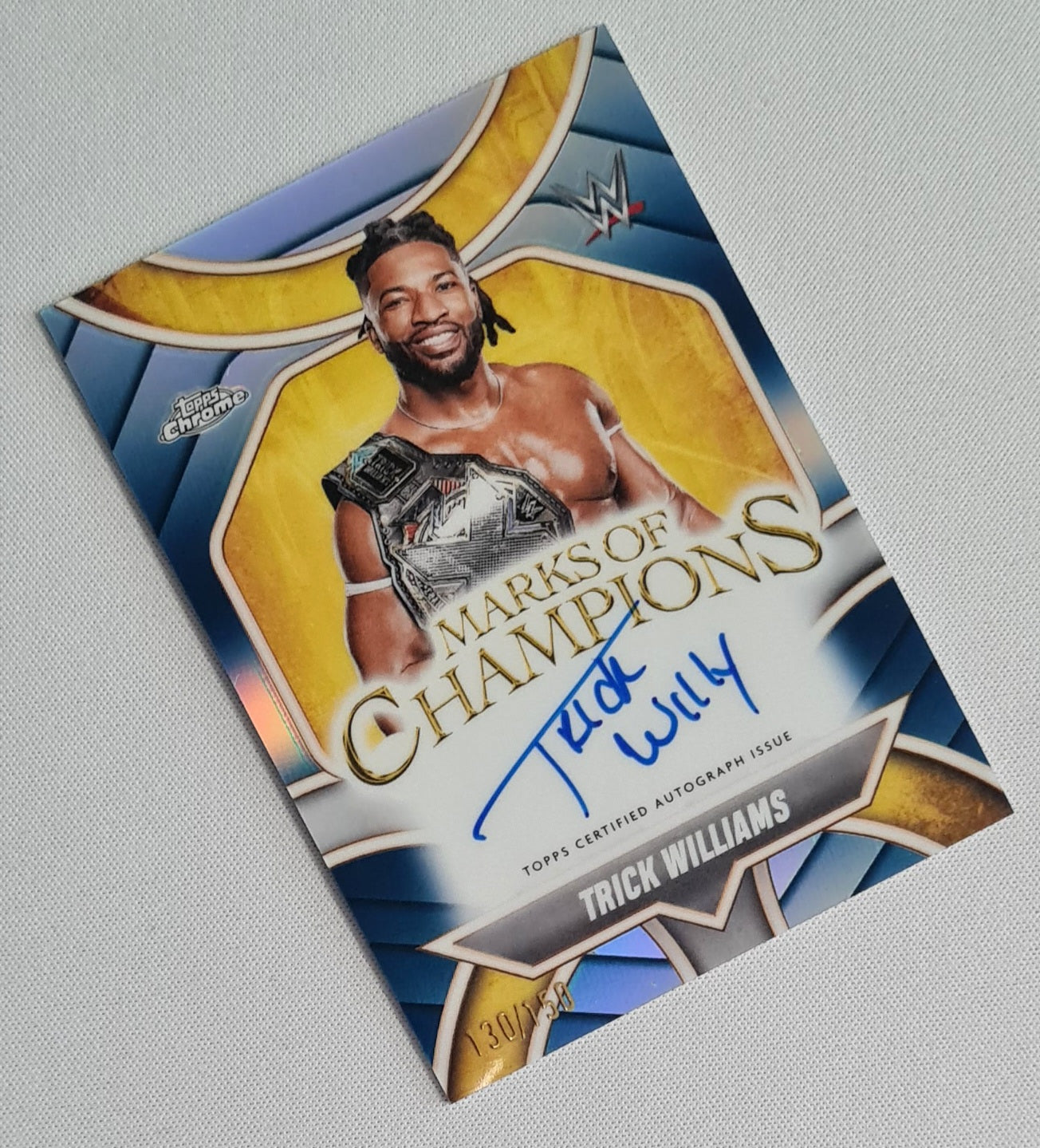 Trick Williams - 2025 Topps Chrome Marks of Champions Auto /150 #MOC-TW