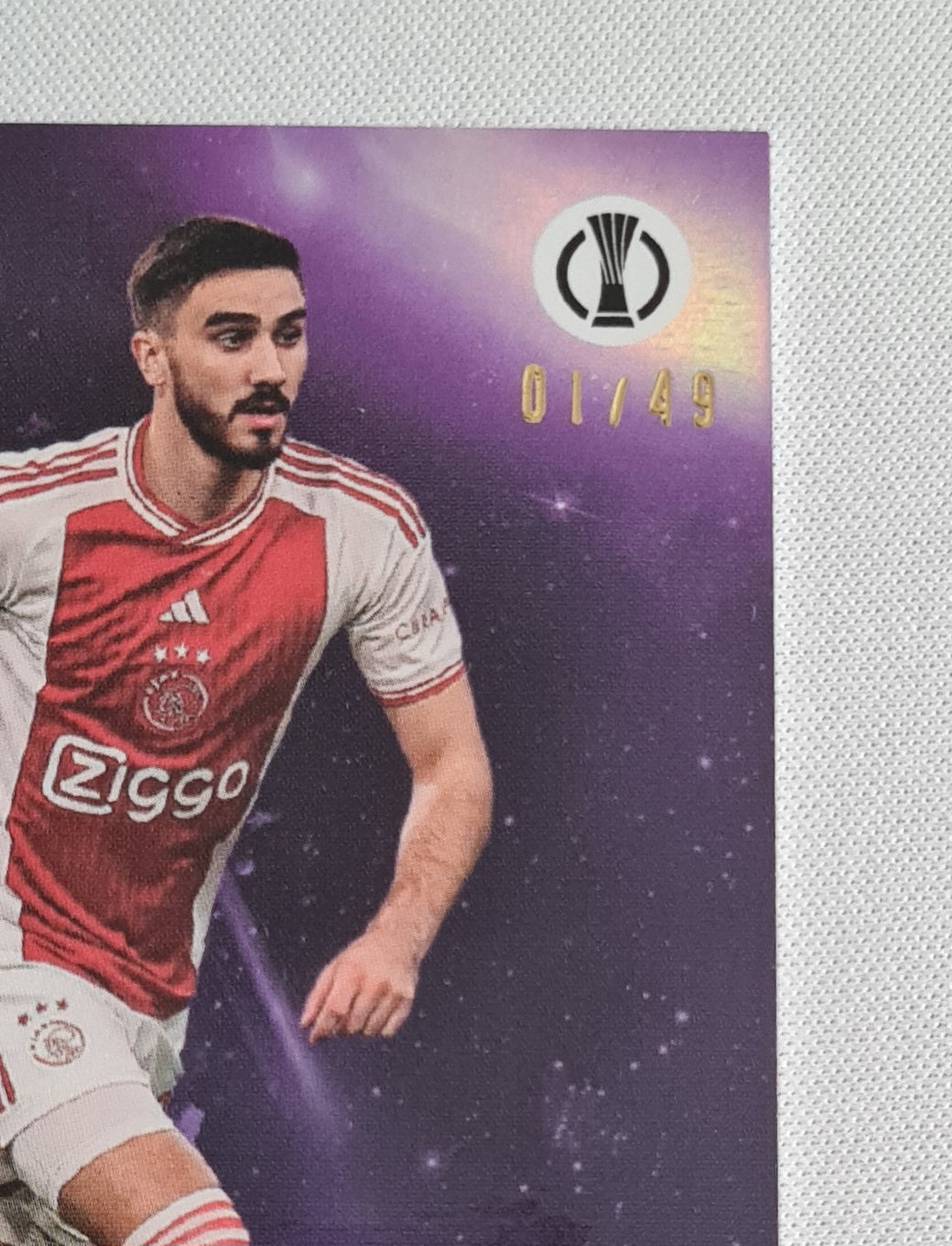 Josip Sutalo - 2023/24 Topps Impact Purple Auto /49 AFC Ajax