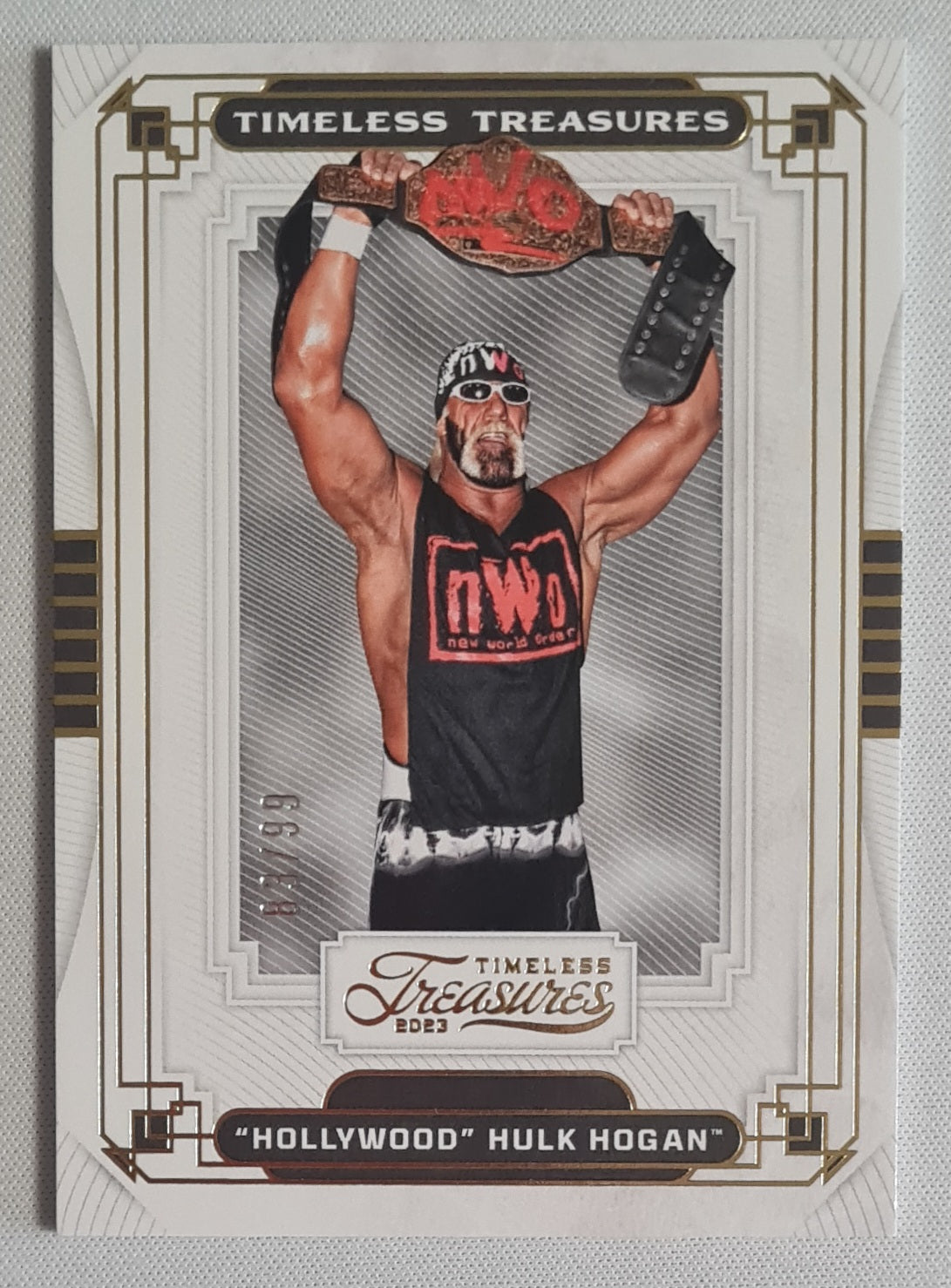 Hollywood Hulk Hogan - 2023 Panini Chronicles Timeless Treasures WWE /99 #TT-13