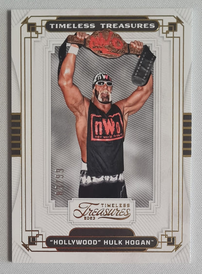Hollywood Hulk Hogan - 2023 Panini Chronicles Timeless Treasures WWE /99 #TT-13