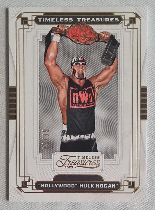 Hollywood Hulk Hogan - 2023 Panini Chronicles Timeless Treasures WWE /99 #TT-13