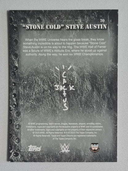 Stone Cold Steve Austin - 2025 Topps Chrome WWE Cactus Jack #70