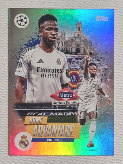 Vini Jr - 2025/26 Topps UCC Home Advantage #HP-4 Real Madrid CF