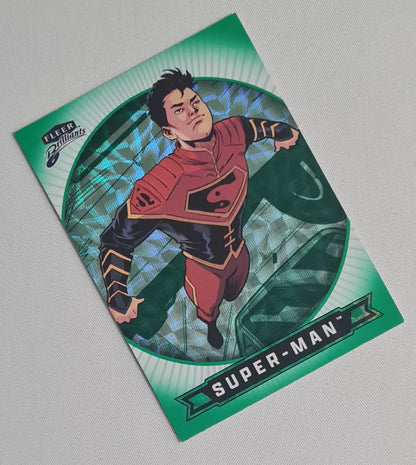 Superman - 2025 Fleer Brilliants Superman Green Kryptonite #23
