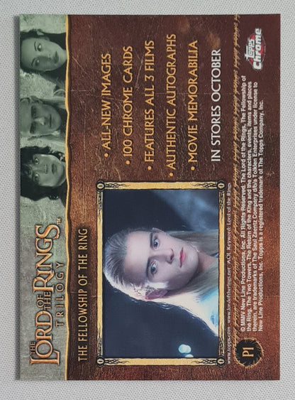 Lord of the Rings Trilogy - 2004 Topps Chrome #P1