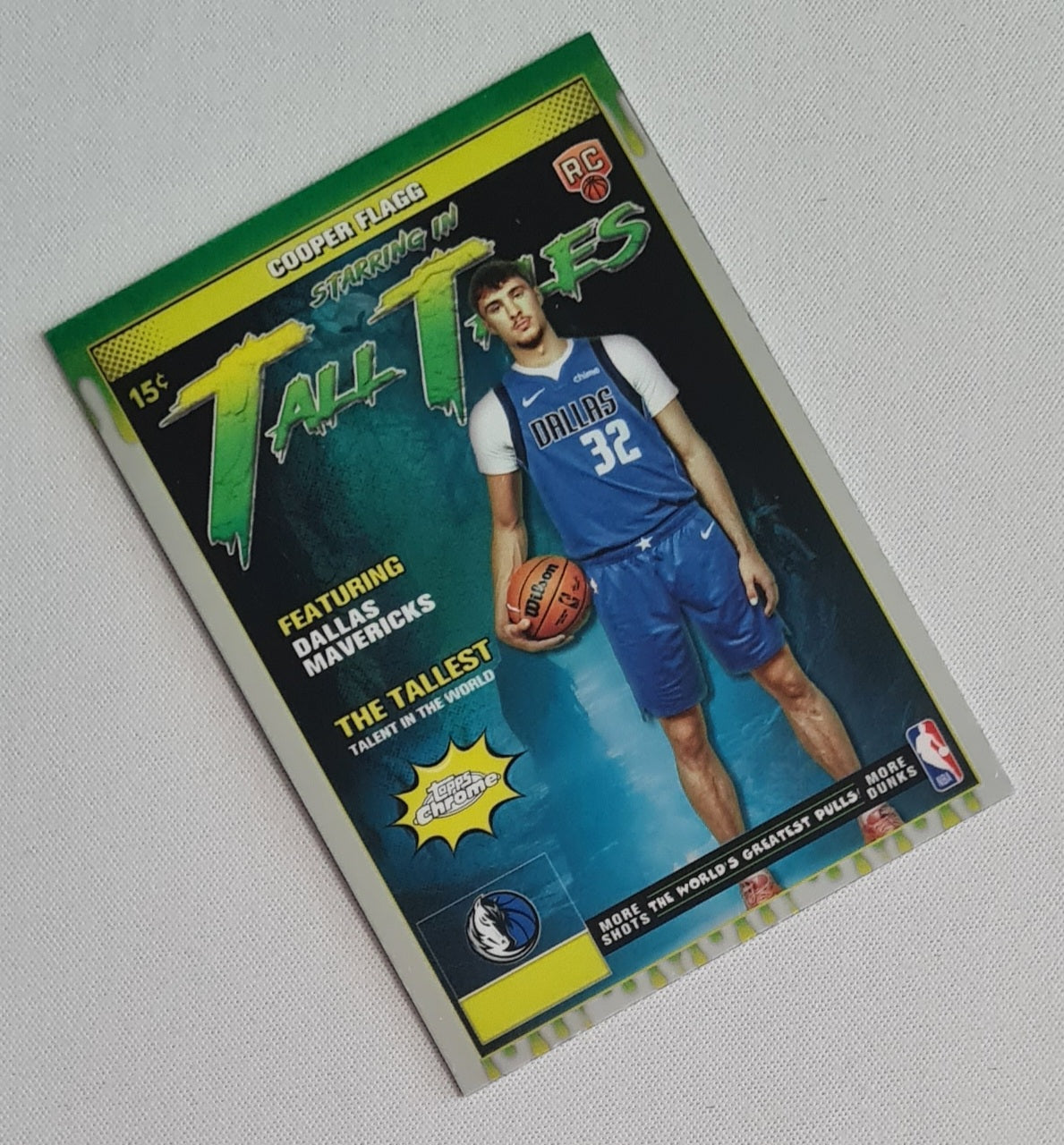 Cooper Flagg - 2025/26 Topps Chrome NBA Tall Tales #TT-16 Dallas Mavericks