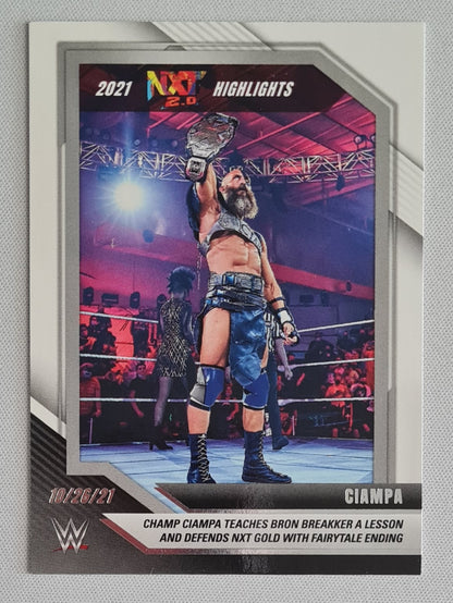 Ciampa - 2022 Panini NXT WWE #34