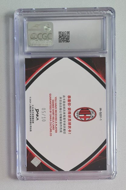 Rafael Leao & Olivier Giroud - 2023/24 DAKA AC Milan Ineffable Dual Jersey CGC 10 #IN-DJSY-1