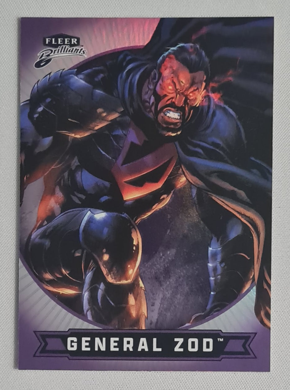 General Zoo - 2025 Fleer Brilliants Superman Purple #72