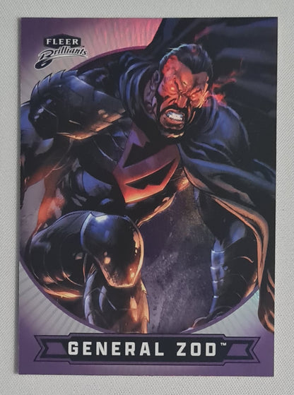 General Zoo - 2025 Fleer Brilliants Superman Purple #72